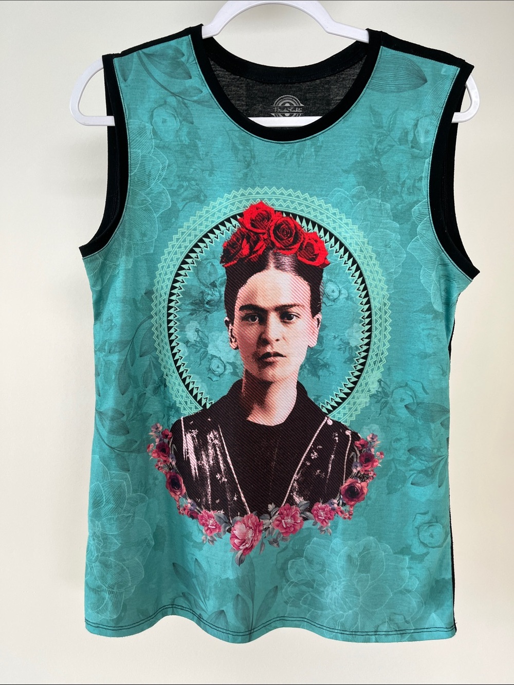 Frida Kahlo Graphic Tank Top Lightweight Size XL